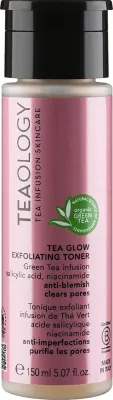 Лосьон для лица Teaology Tea Glow Exfoliating отшелушивающий с зеленым чаем 150 мл