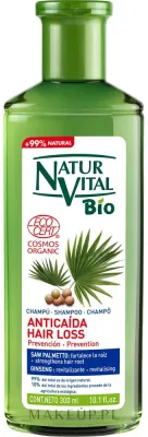 Шампунь Natur Vital Bio Detox Anti-Queda против выпадения волос, детокс-уход, 300 мл, Испания