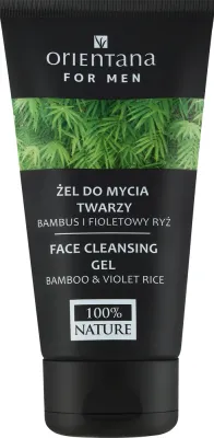 Гель для умывания лица Orientana For Man с бамбуком и фиолетовым рисом, 150 мл