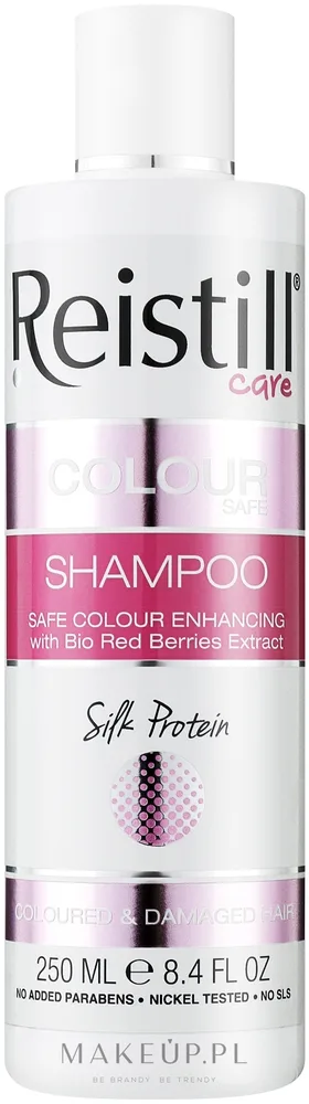 Шампунь Reistill Colour Care для окрашенных волос, с чёрной смородиной, виноградом и малиной, 250 мл