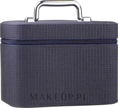 Косметичка-шкатулка Top Choice Wall Navy L 99014 с зеркалом 23х15х17 см