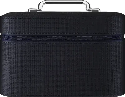 Косметичка-шкатулка Top Choice Wall Navy M 99021 полиуретан 21х13х14 см