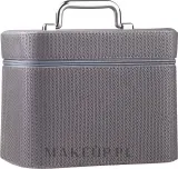 Косметичка-шкатулка Top Choice Plait Steel XL 99090 полиуретан 25х17х20 см — фото 1