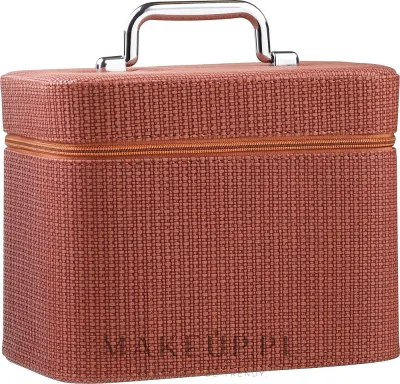 Косметичка-шкатулка Top Choice Wall Brown XL 99038 коричневая 25х17х20 см