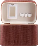 Косметичка-шкатулка Top Choice Wall Brown L 99045 коричневая 23х15х17 см — фото 2
