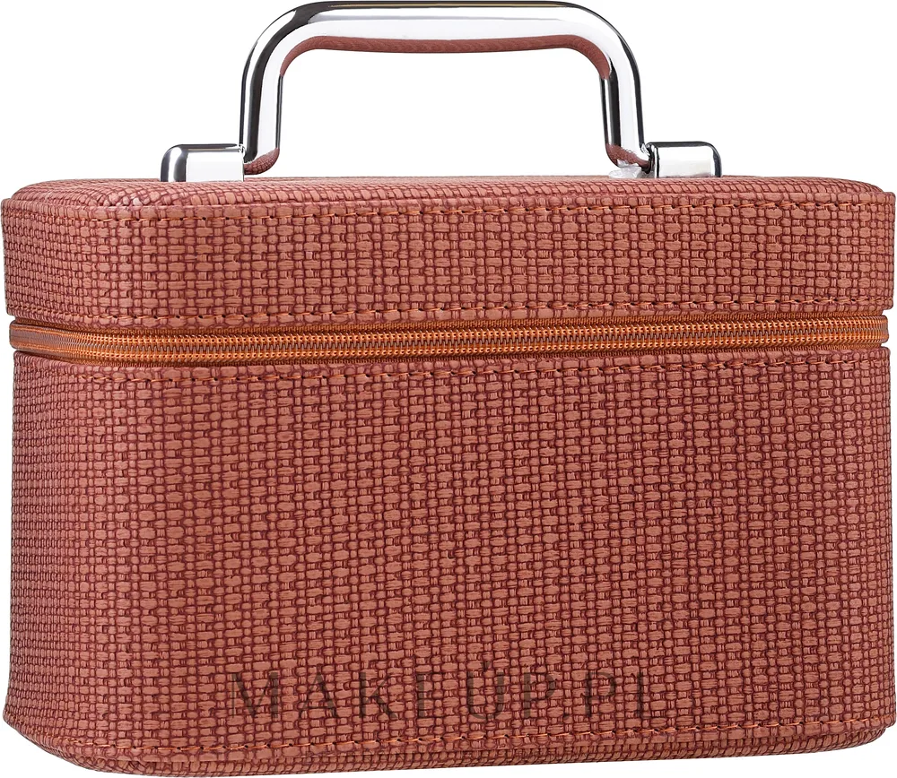 Косметичка-шкатулка Top Choice Wall Brown M 99052 полиуретан 21х13х14 см