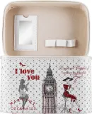 Косметичка-шкатулка Top Choice London XL 98765 полиуретан 25х17х20 см — фото 1