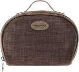 Косметичка Top Choice Nature Tones 99267 хлопок бежевая молния 19х14х7 см — фото 1