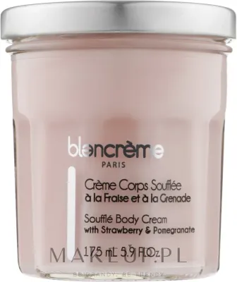 Крем-суфле для тела Blancreme Strawberry Pomegranate клубника и гранат 175 мл