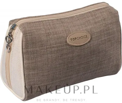 Косметичка Top Choice Nature Tones 99243 светло-коричневая с карманами