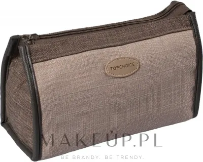 Косметичка Top Choice Nature Tones 99250 хлопок коричневая молния