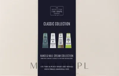 Набор кремов для рук Scottish Fine Soaps Classic Collection Sea Kelp Au Lait и Citrus 4x30 мл