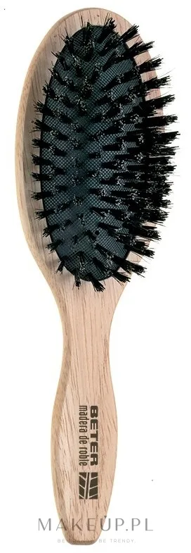 Щётка для волос Beter Cushion Brush Oak Wood Collection натуральная щетина