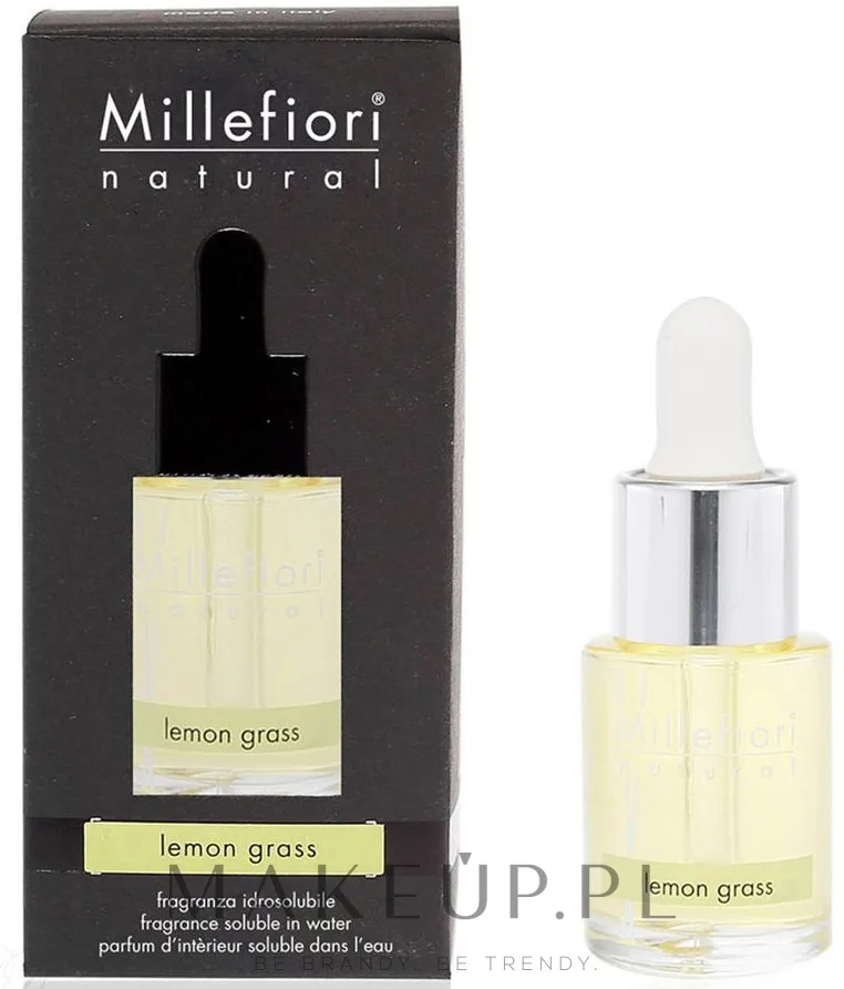 Концентрат для аромалампы Millefiori Milano Lemon Grass 15 мл лемонграсс водорастворимый