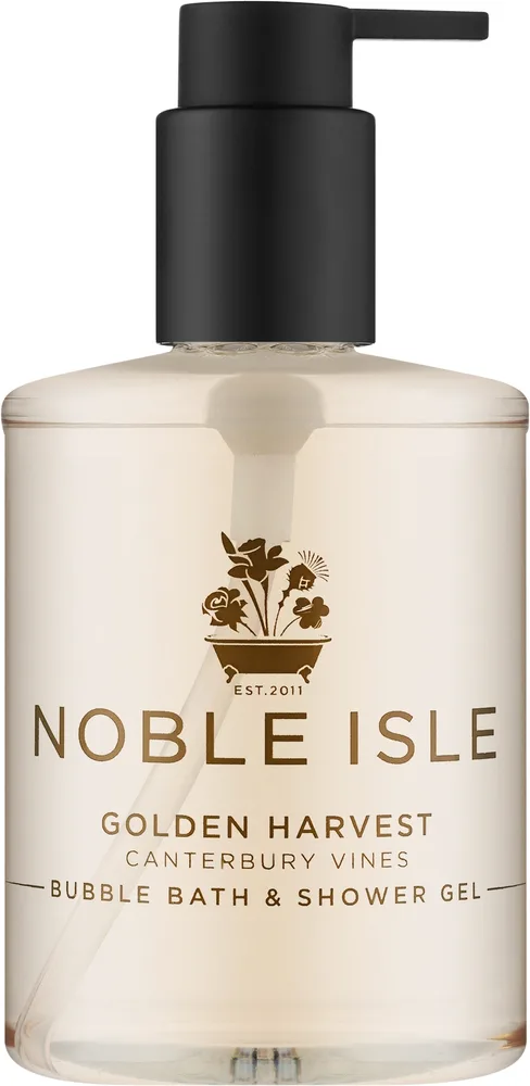 Гель для душа и ванны Noble Isle Golden Harvest с фруктово-древесным ароматом, 250 мл