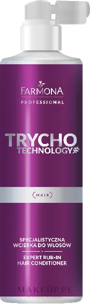 Специализированная несмываемая втирка для кожи головы и волос Farmona Professional Trycho Technology Expert Rub-In Hair Conditioner, 200 мл