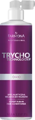 Специализированная несмываемая втирка для кожи головы и волос Farmona Professional Trycho Technology Expert Rub-In Hair Conditioner, 200 мл