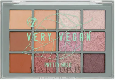 Палетка теней для век W7 Very Vegan Eyeshadow Palette 12 оттенков