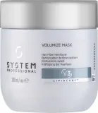 Маска для волос System Professional Volumize для объёма, креатин, кофеин, экстракт бамбука, для тонких волос, 200 мл — фото 1
