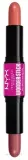 NYX Professional Makeup Róż do policzków - Румяна-стик для лица NYX Wonder Stick Blush, оттенок 02 - Honey Orange and Rose — фото 1