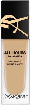 Тональный флюид Yves Saint Laurent All Hours Foundation Luminous Matte матирующий стойкий, 25 мл
