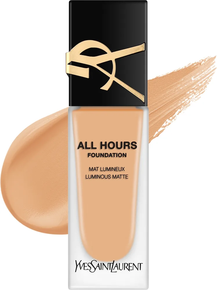 Тональный флюид Yves Saint Laurent All Hours Foundation Luminous Matte матирующий стойкий, 25 мл, оттенок LW9