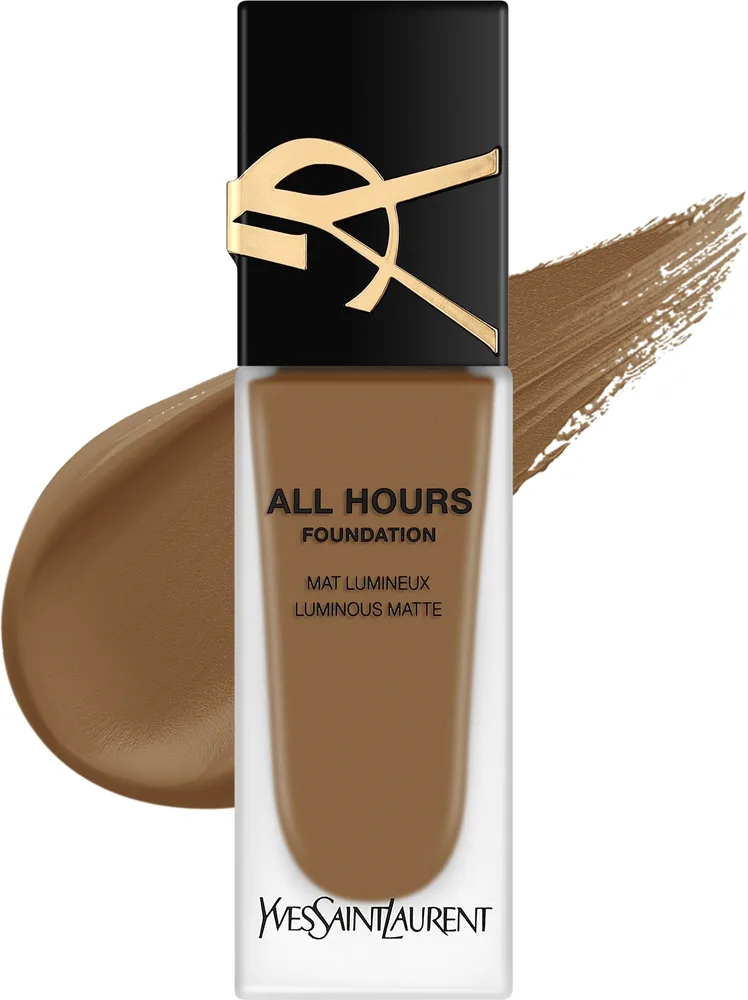 Тональный флюид Yves Saint Laurent All Hours Foundation Luminous Matte матирующий стойкий, 25 мл, оттенок DN5
