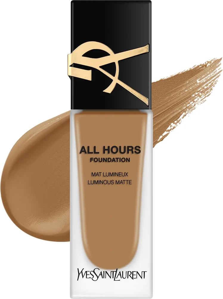 Тональный флюид Yves Saint Laurent All Hours Foundation Luminous Matte матирующий стойкий, 25 мл, оттенок DW1