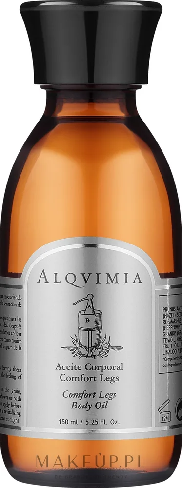 Масло для ног Alqvimia Comfort Legs с розмарином и мятой