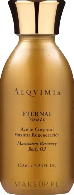 Питательное масло для тела Alqvimia Ethernal Youth Maximum Recovery с розой и ши