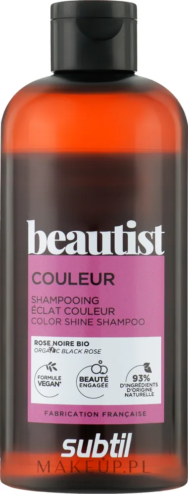 Шампунь Subtil Beautist Color для окрашенных волос, с экстрактом розы и соевым маслом, 300 мл, Франция