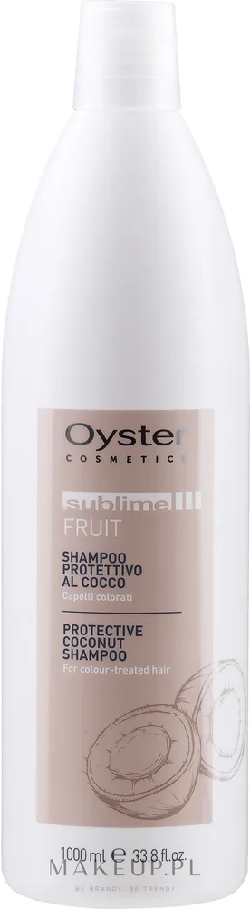 Шампунь Oyster Cosmetics Sublime Fruit с экстрактом кокоса для окрашенных волос, 1000 мл, Италия