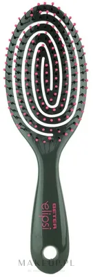 Щётка для волос Beter Elipsi Brush чёрная гибкая колодка