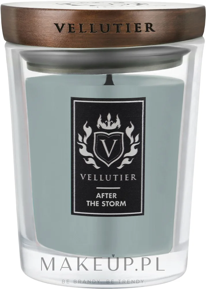 Vellutier After The Storm / Свеча в стекле, озон, травы и цитрус