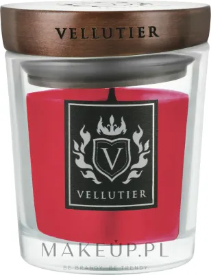 Vellutier By The Fireplace / Свеча в стекле, имбирь, корица и ваниль