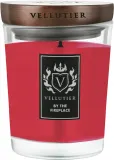 Vellutier By The Fireplace / Свеча в стекле, имбирь, корица и ваниль — фото 1