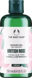 Гель для душа The Body Shop British Rose Vegan с британской розой, 250 мл — фото 1