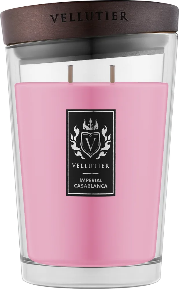 Vellutier Imperial Casablanca / Свеча в стекле, бергамот, кардамон и ваниль