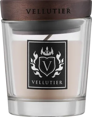 Vellutier Cafe Au Lait / Свеча в стекле, кофе арабика, молоко и ваниль