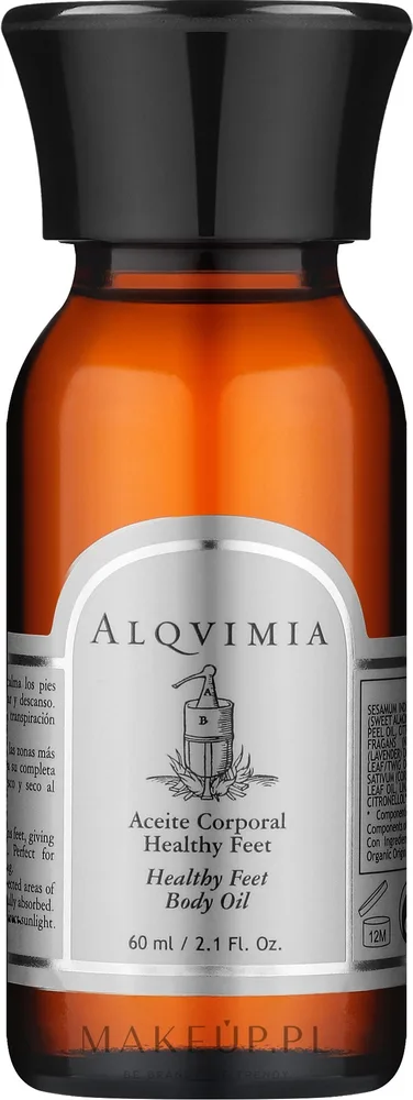 Масло для ног Alqvimia Restorative Foot Oil Healthy Feet с чайным деревом и лавандой