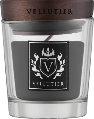 Vellutier Endless Night / Свеча в стекле, амбра, ваниль и сандал