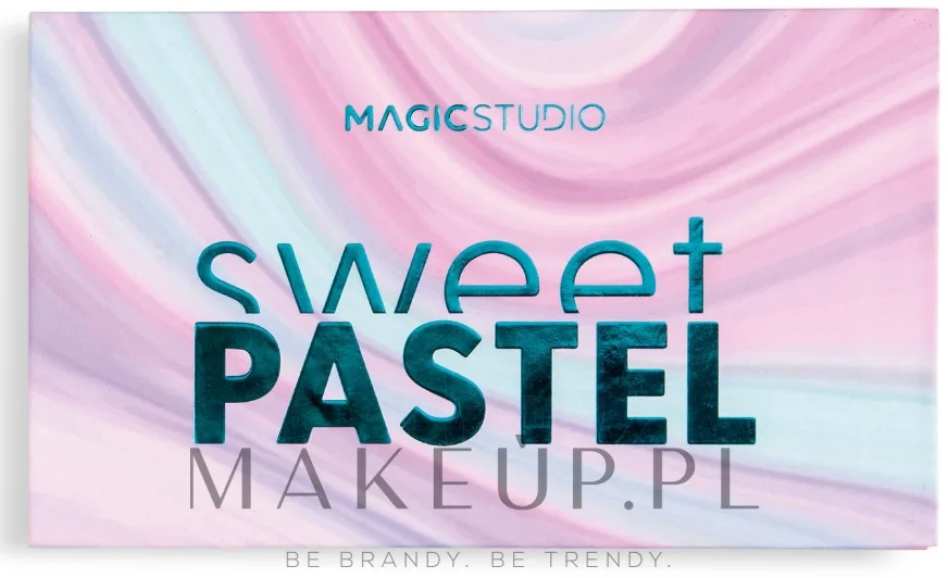 Палетка теней для век Magic Studio Sweet Pastel Eyeshadow Palette 18 оттенков