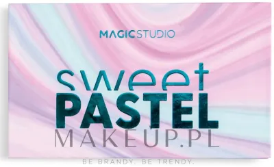 Палетка теней для век Magic Studio Sweet Pastel Eyeshadow Palette 18 оттенков