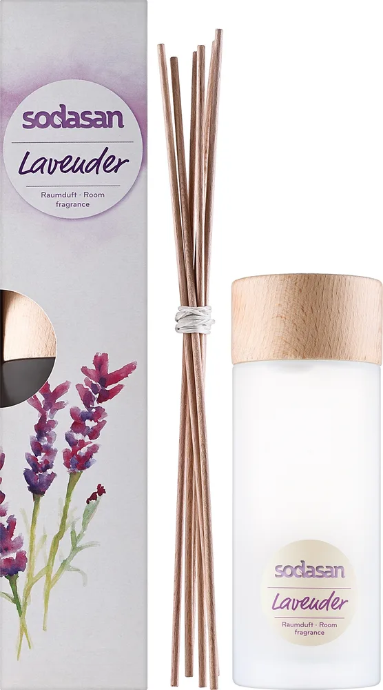Ароматический диффузор Sodasan Room Fragrance Lavender лаванда