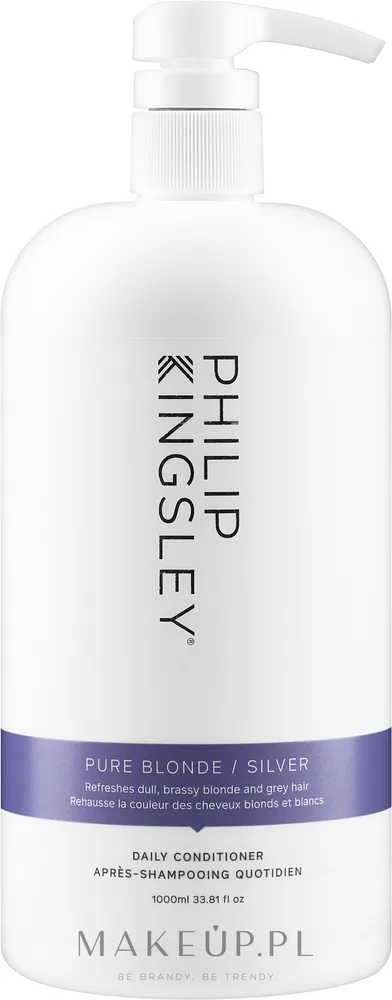 Кондиционер для холодных оттенков блонд Philip Kingsley Pure Blonde/Silver Brightening Daily Conditioner