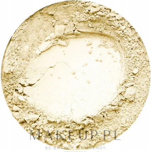Матирующая пудра для лица Annabelle Minerals Powder минеральная, сменный блок, миниформат, 4 г, оттенок Golden Light