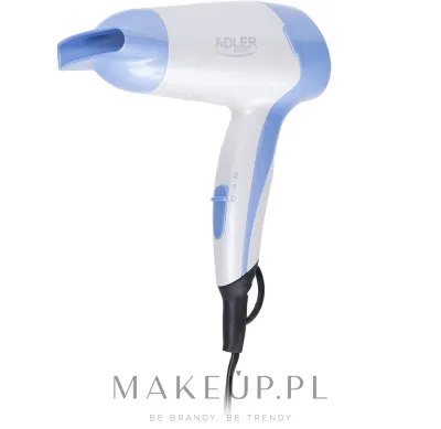 Фен Adler AD 2222 1200 Вт компактный, с петлей для подвешивания