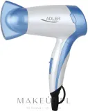 Фен Adler AD 2222 1200 Вт компактный, с петлей для подвешивания — фото 4