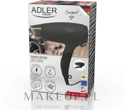 Фен Adler AD-2266 1400 Вт с концентратором и складной ручкой