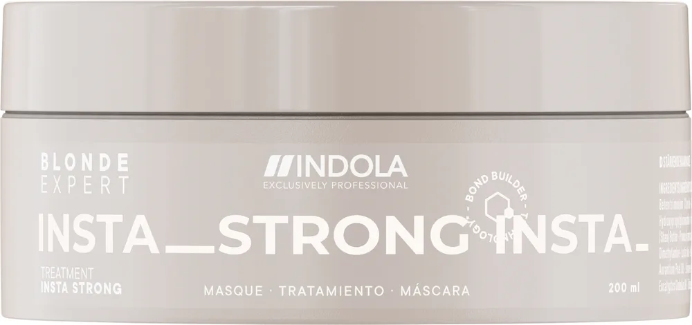 Маска для волос Indola Blonde Expert укрепляющая, для блонда, кератин, масло марулы, пантенол, 750 мл